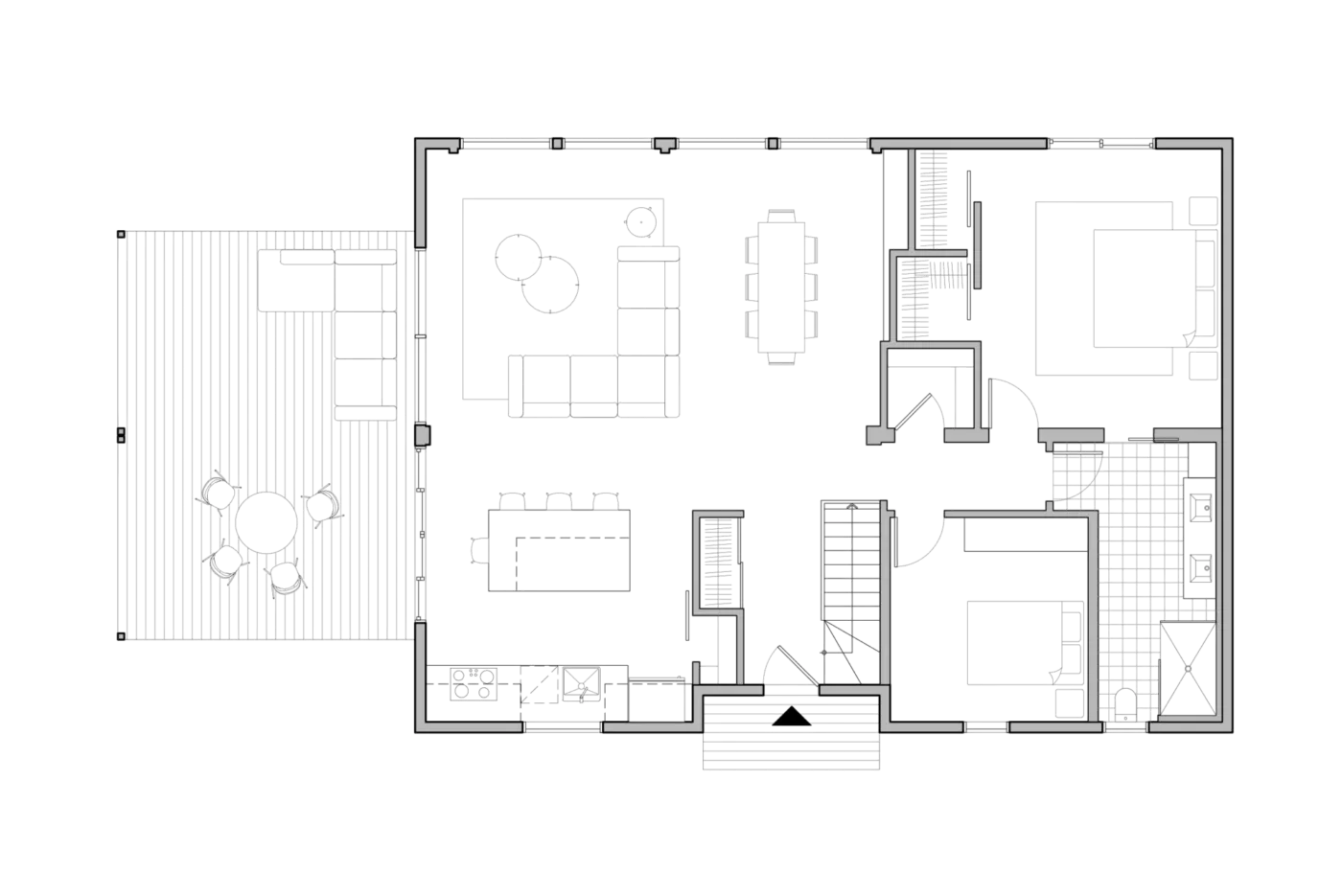 Modele axelle rdc plan