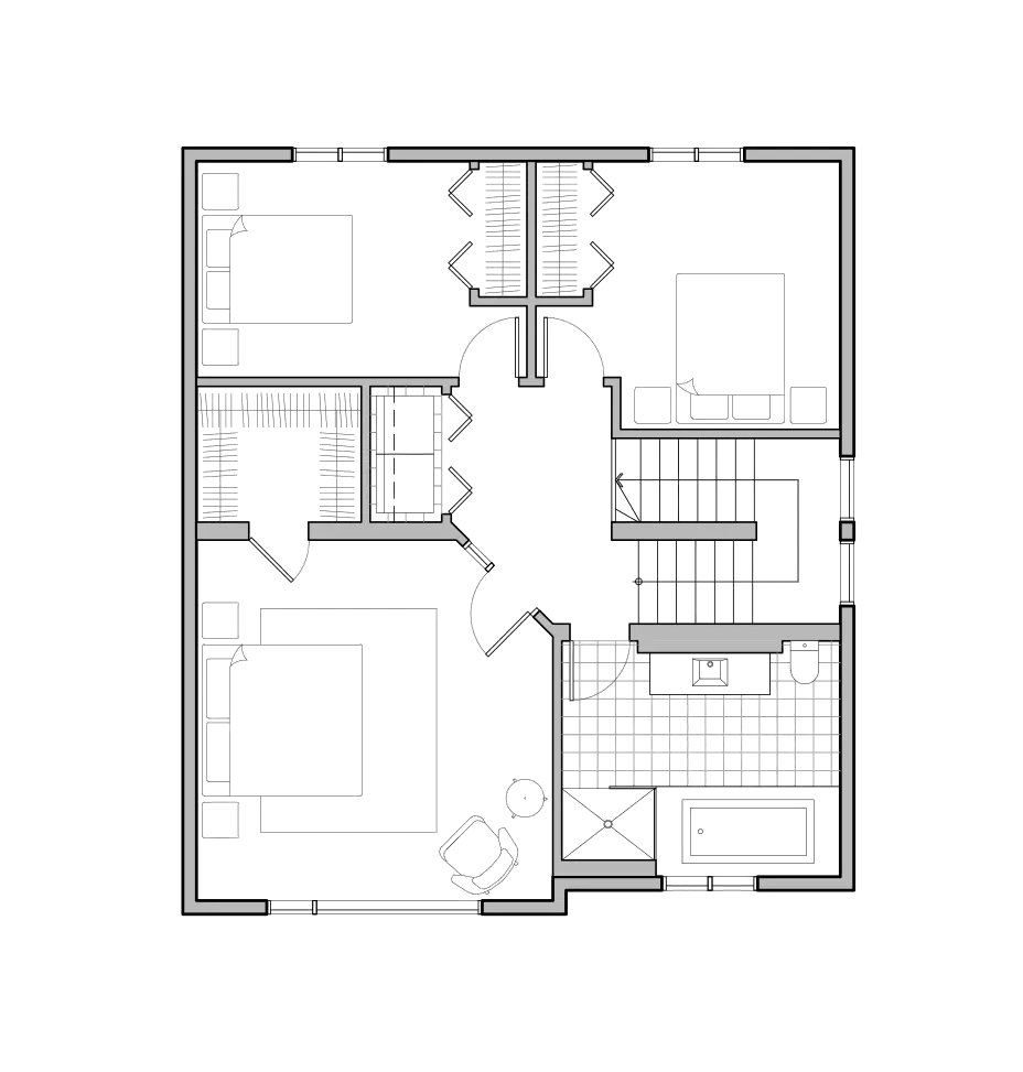 Modele archipel etage plan