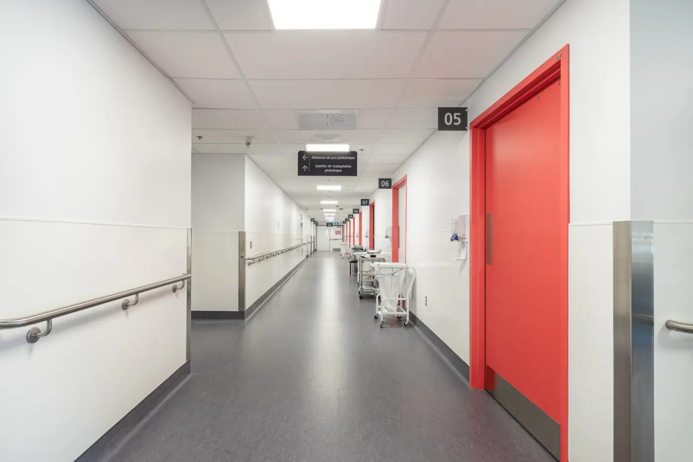 Hôpital Pierre-Boucher -  Corridor