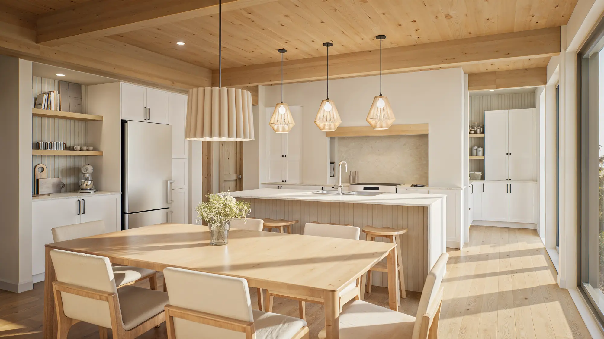 Modele flavie rendu interieur cuisine