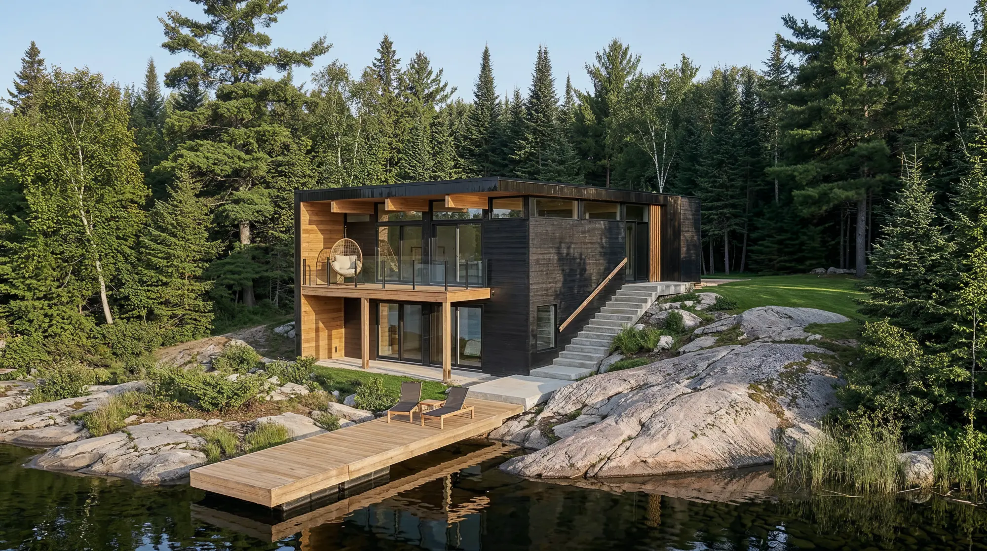 Bonneville Nature Evo Rez de jardin Exterior 4 K